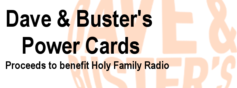 Dave and Buster’s Power Card Campaign